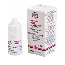 ЗЕТоптик 5мл капли глазные (Бринзоламид+тимолол)