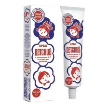 Крем Детский с вит. А, F и экстрактом Ромашки 46мл
