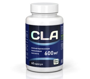 Конъюгированная линолевая к-та (CLA) 600мг №60 капс. БАД