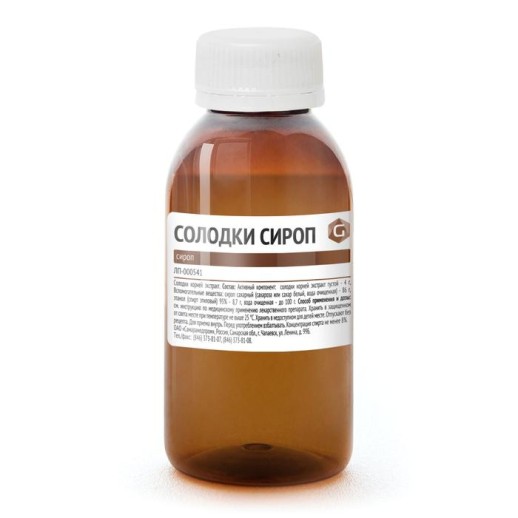 Солодки корня сироп 100г