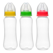 Бутылочка Курносики 250мл с силикон.соской - (Арт.11475)