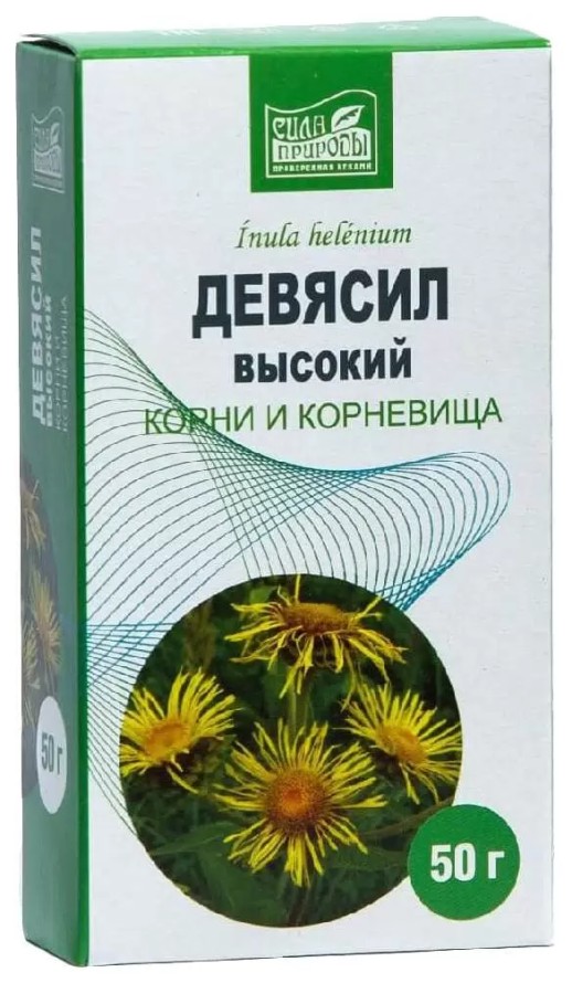 Девясил корневища и корни 50г сырье растительное измельченное