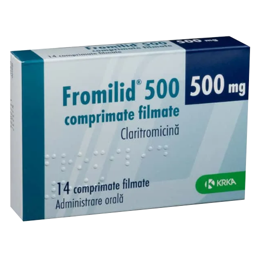 Фромилид 500 мг №14 таб. (Кларитромицин)