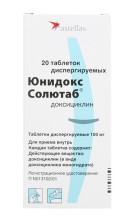 Юнидокс Солютаб 100мг №10 таб. (Доксициклин)