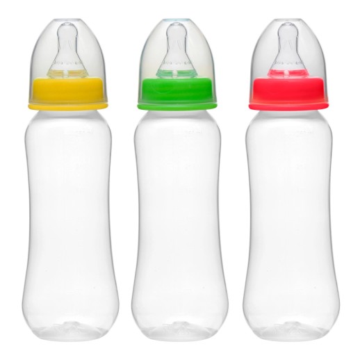 Бутылочка Курносики 250мл с силикон.соской - 11004