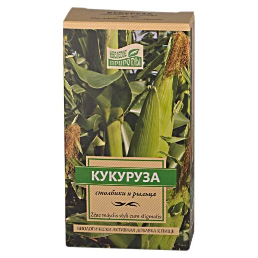 Кукурузные столбики с рыльцами 30г сырье растительное
