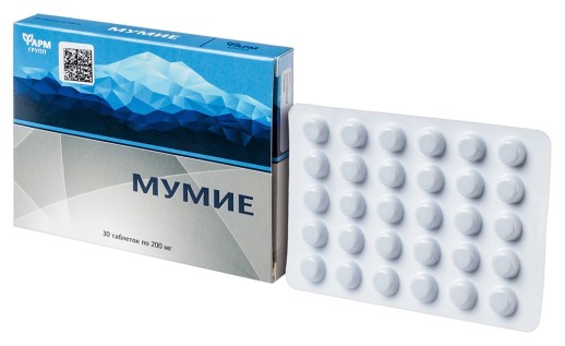Мумие ФармГрупп 200мг №30 таб.