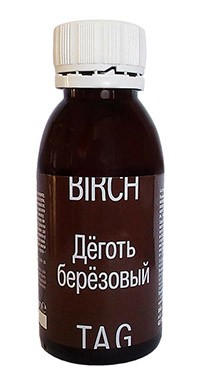 Деготь Березовый 100мл (ср-во косметич от комаров и мошкары)