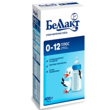 Беллакт 0-12 ПЛЮС сух.молочная смесь 400г