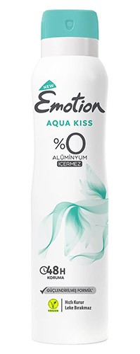 Дезодорант ЭМОУШЕН Спрей 150 мл Женский Aqua Kiss