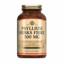 SOLGAR - Псиллиум пищевые волокна 500мг №200 капс