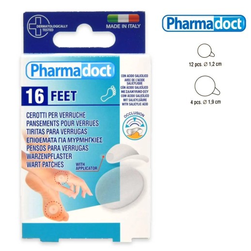 Лейкопластрь Pharmadoct Feet (стопа) гипоаллергенный