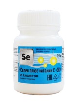 Селен Плюс витамин С №60 таб