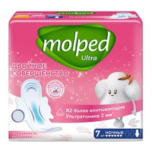 Прокладки Молпед Ультра Максимум 6 кап.№7 Night Deo Floral