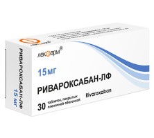 Ривароксабан-ЛФ 15мг №30 таб. п/о