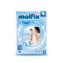 Подгузники Молфикс Comfort ЭкономПак 2 №58Мини