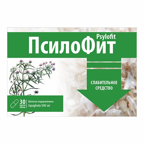 ПсилоФит 500 мг №30 капс.