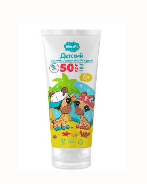 Солнце MINI ME Крем детский Солнцезащитный SPF 50 100 мл (0+)