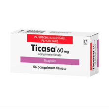 Тикаса 60мг №56 таб.п/о (Тикагрелор)