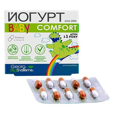 Йогурт Baby Комфорт №30 капс. для детей с 1 года