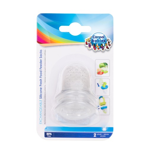 CANPOL - Ситечко сменное силиконовое для кормления №2 шт.