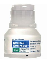 Омнипак 350мг 50мл №10 р-р д/ин.(контрастное вещество)