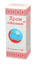 Хром (пиколинат) №50 таб.
