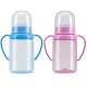 Бутылочка Курносики с ручками 125мл с силиконовой соской от 6+мес. арт.11134