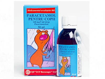 Парацетамол 120мг/5мл 100мл сироп д/детей