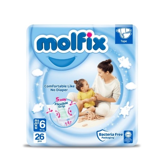 Подгузники Молфикс Comfort ЭкономПак 6 №26 Экстра Лардж