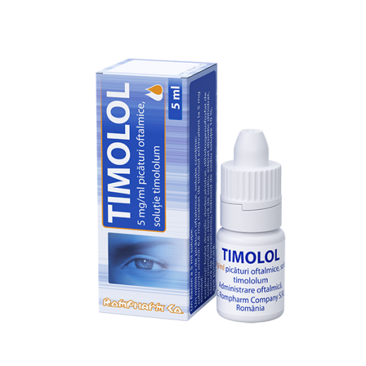 Тимолол 0,5 % 5мл капли глазные