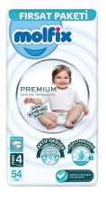 Подгузники Молфикс PREMIUM 4 №54 Maxi