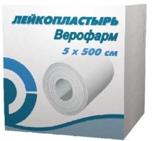 Лейкопластырь Верофарм 5 х 500см