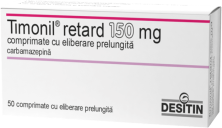 Тимонил ретард 150 №50 таб.(карбамазепин)