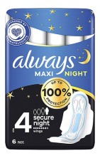 Прокладки Олвейс Классик 7к №6 Night Maxi