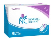 Тампоны NORMAL CLINIC №8 (5 капель) Макси