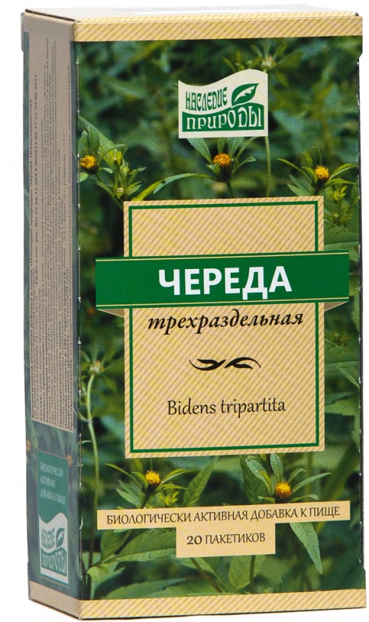 Череды трава 1,5г №20 фильтр-пакет, сырье растительное измельченное