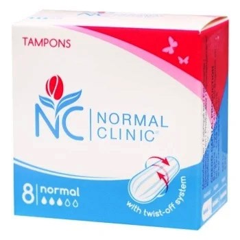 Тампоны NORMAL CLINIC №8 (3 капли) Нормал
