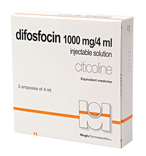 Дифосфоцин 1000мг/4мл №3 амп. (Цитиколин)