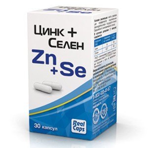 Цинк+Селен №30 капс. БАД