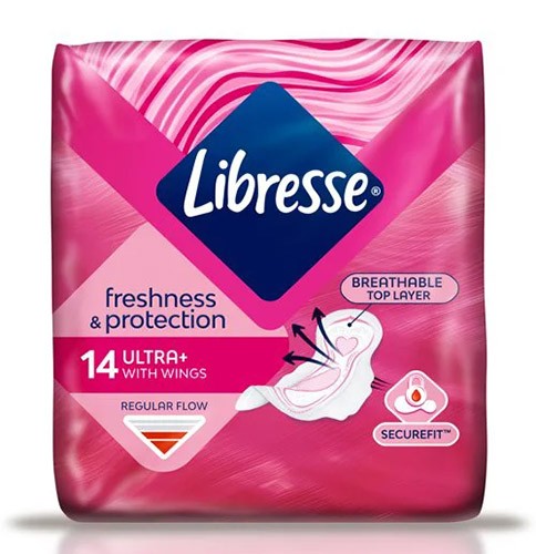 Прокладки Libresse Ultra Regular №14 4 кап.