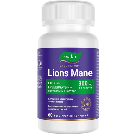 Ежовик гребенчатый №60 капс.БАД