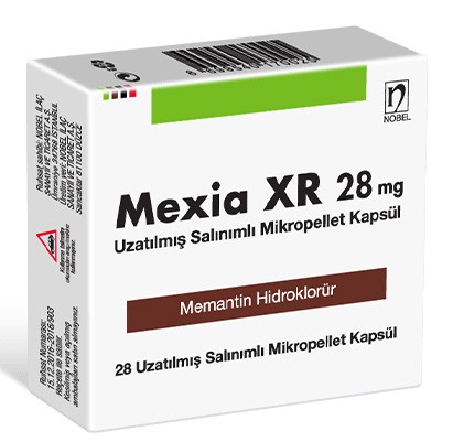 Мексия XR 28мг №28 капс. пролонгированного действия (Мемантин)