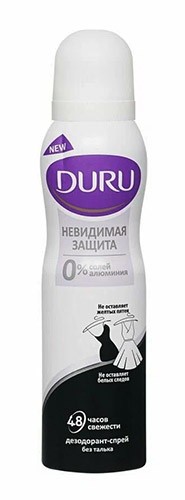 Дезодорант ДУРУ спрей женский 150мл Invisible Protection