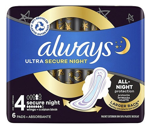 Прокладки Олвейс ультра 7к №6 NIGHT Secure