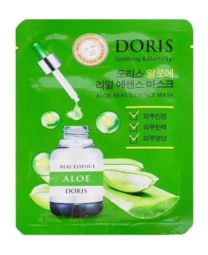 Корея Doris Маска Алоэ эссенциальная тканевая 25мл
