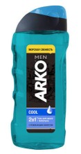 Гель для душа & Шампунь АРКО Men 2в1 260мл Cool