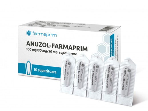 Анузол №10 супп.рект.(эк-т красавки,ксероформ,цинка сульфат)