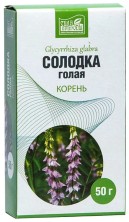 Солодки корни 50г сырье растительное измельченное БАД