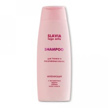 Шампунь д/волос Slavia Lege Artis Укрепляющий 400мл для тонких и секущ-ся волос